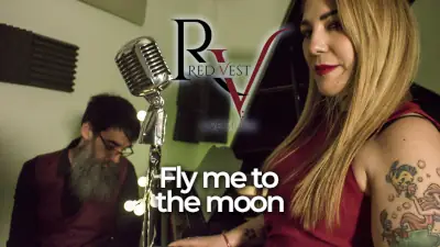 Fly Me To The Moon — Red Vest